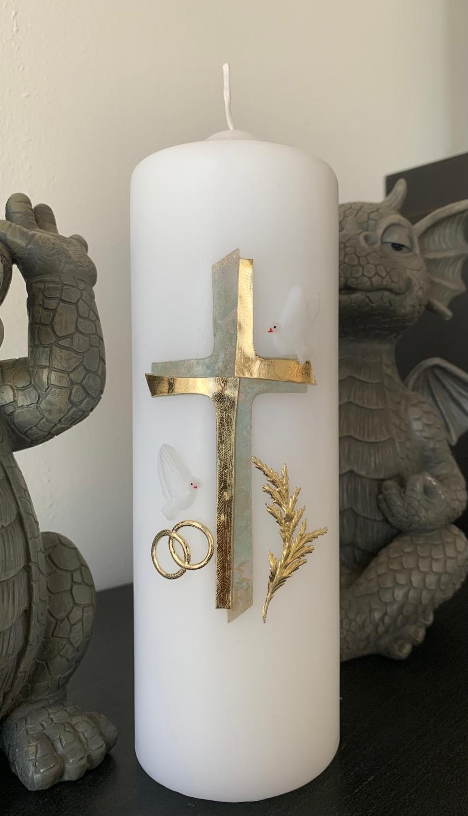 Günstige Hochzeitskerze