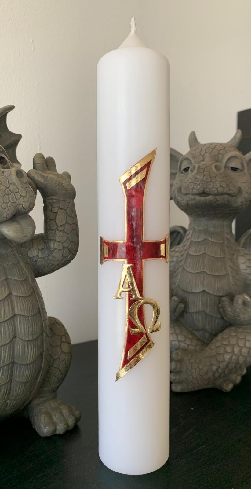 Taufkerze rot € 15,00